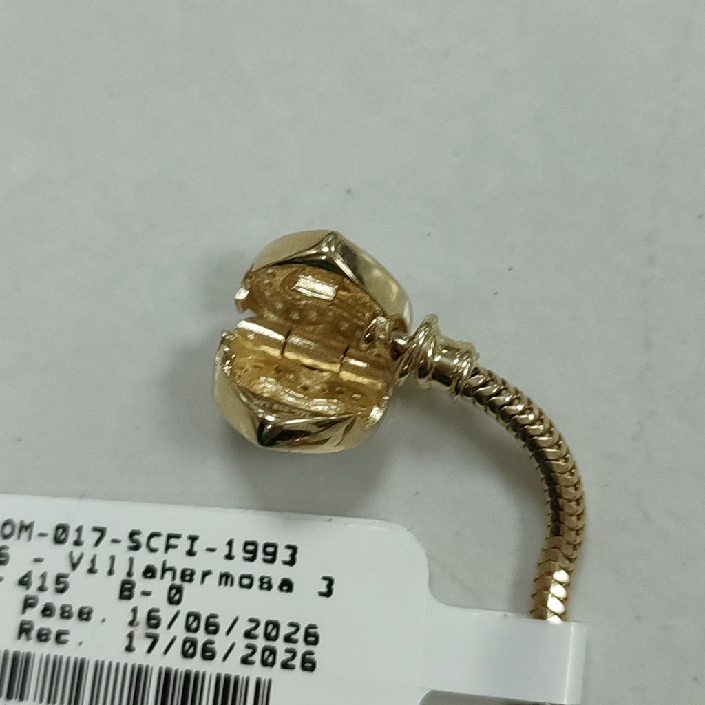 PULSERA CHARM ORO 14K 16.9 (NUEVO)