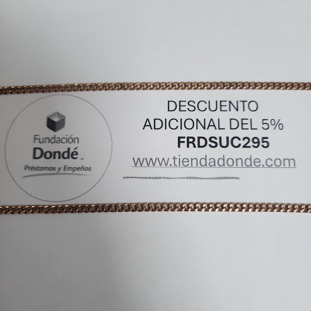 CADENA ORO 8 K 33 GRMS (SEMINUEVO)