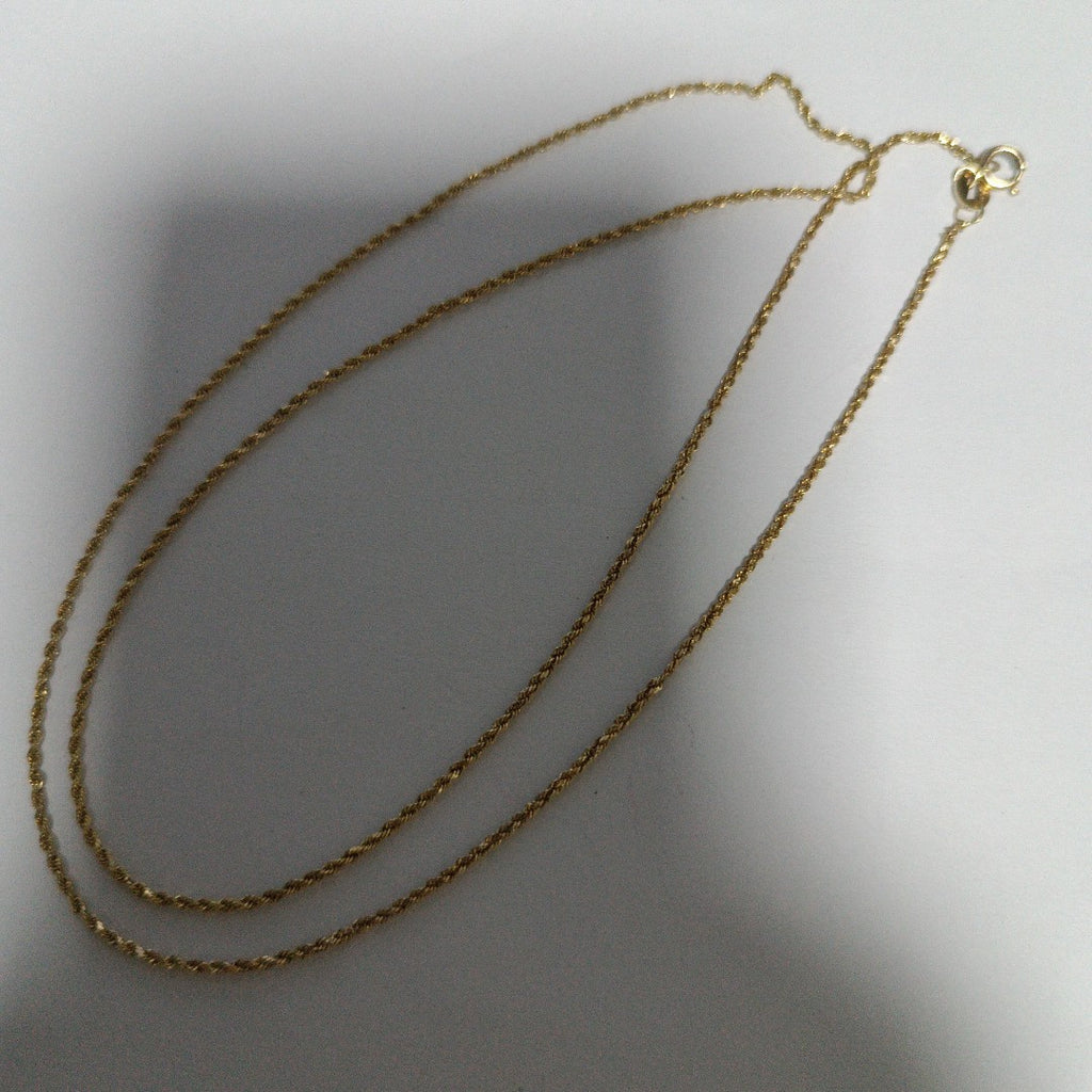 CADENA ORO 14 K 1.3 GRMS (SEMINUEVO)