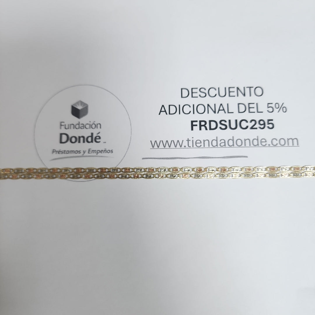 CADENA ORO 14 K 9.3 GRMS (SEMINUEVO)