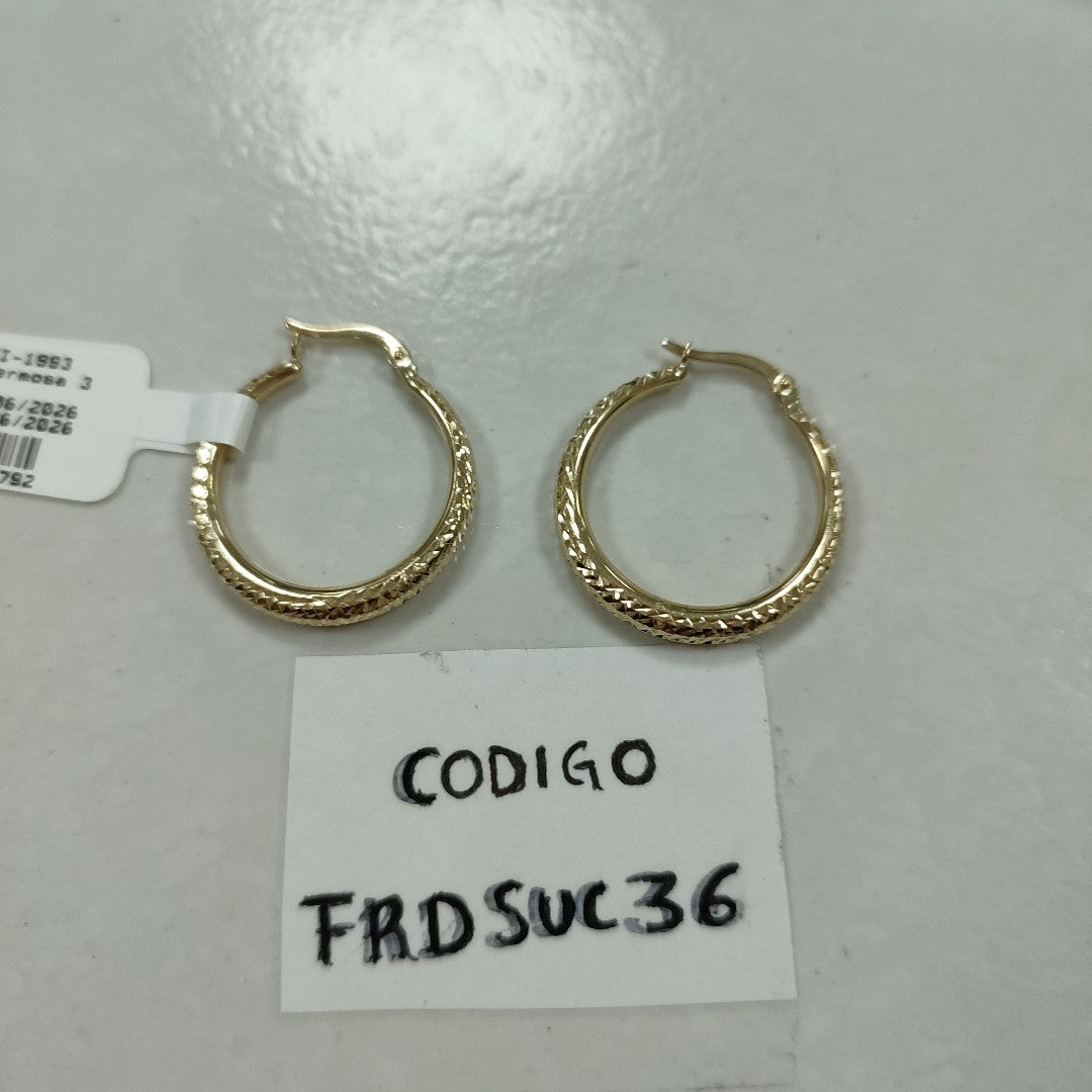 ARRACADAS ORO 14K 2.1 (NUEVO)
