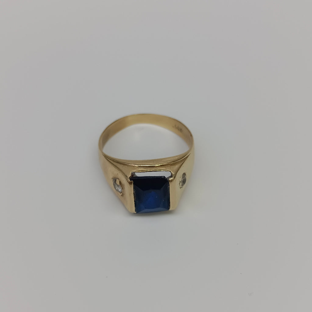 ANILLO ORO 14 K 4.3 GRMS (SEMINUEVO)