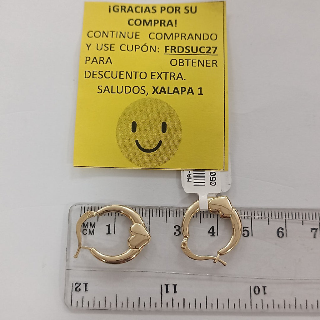 ARRACADAS ORO 14K 1.3 (NUEVO)