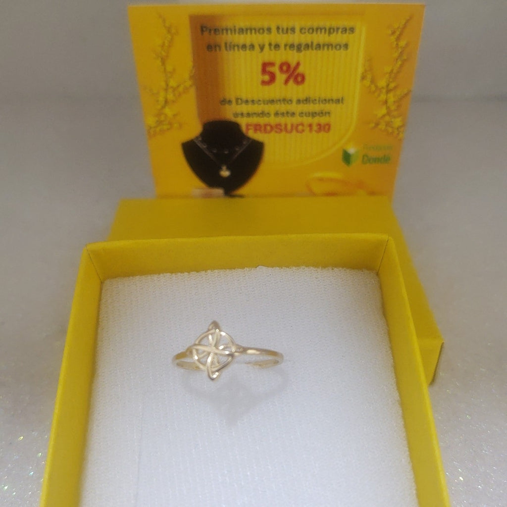 ANILLOS DAMA ORO 14K 1.3 (NUEVO)