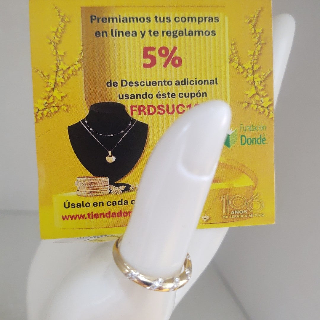 ANILLOS DAMA ORO 14K 1.2 (NUEVO)