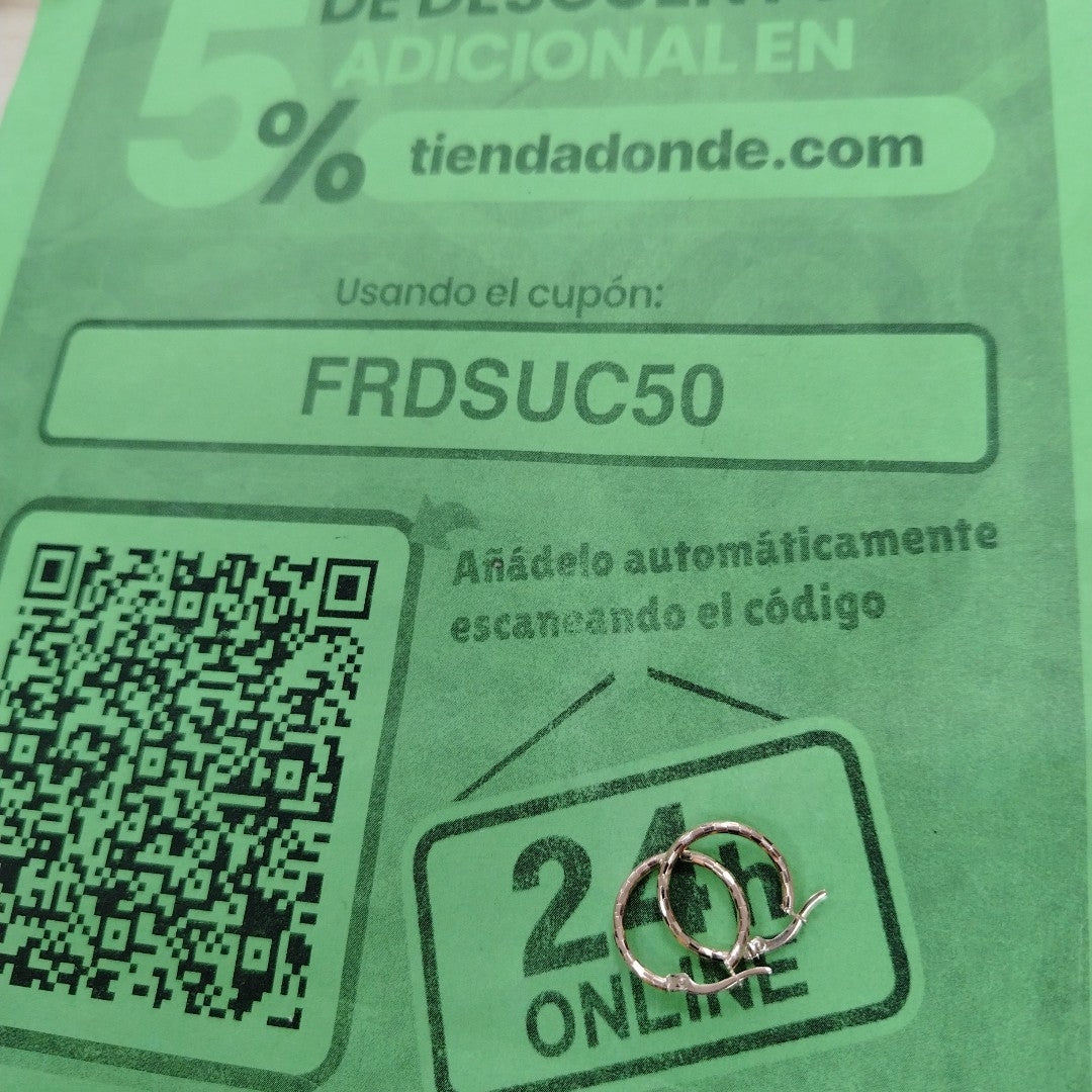 ARRACADAS ORO 14K 1.6 (NUEVO)