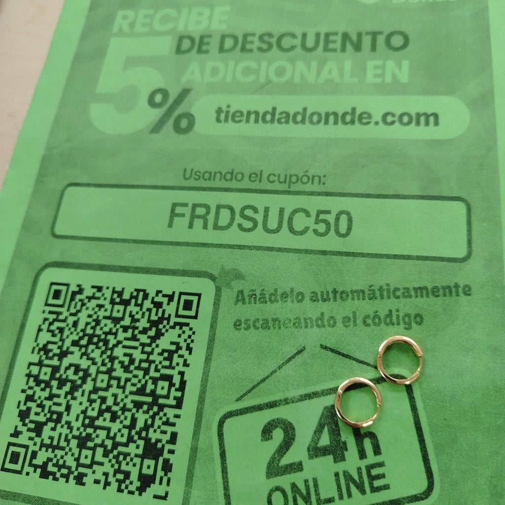 HUGGIES ORO 14K 1.6 (NUEVO)