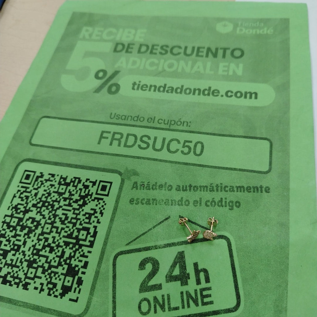 BROQUELES ORO 14K 1.3 (NUEVO)