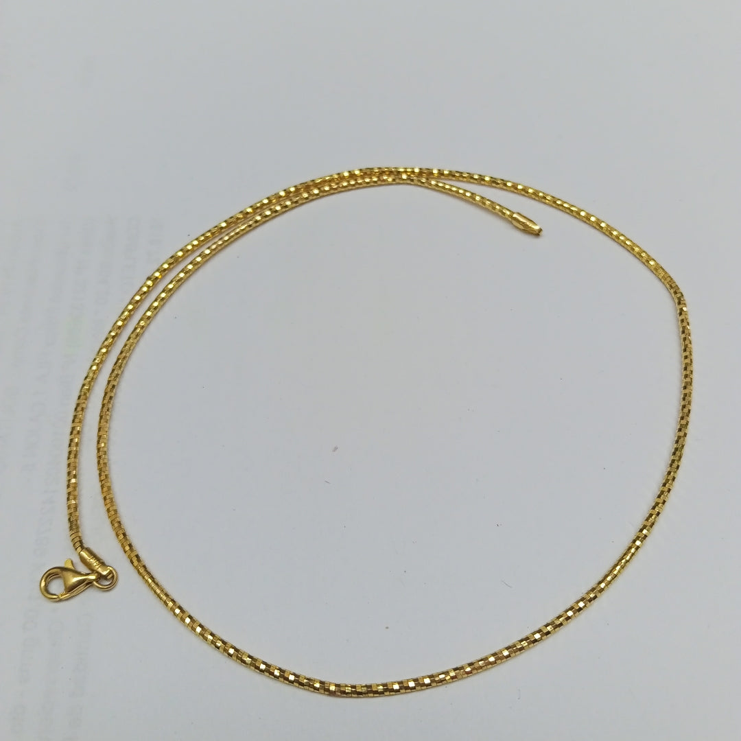 GARGANTILLA ORO 14 K 5.3 GRMS (SEMINUEVO)