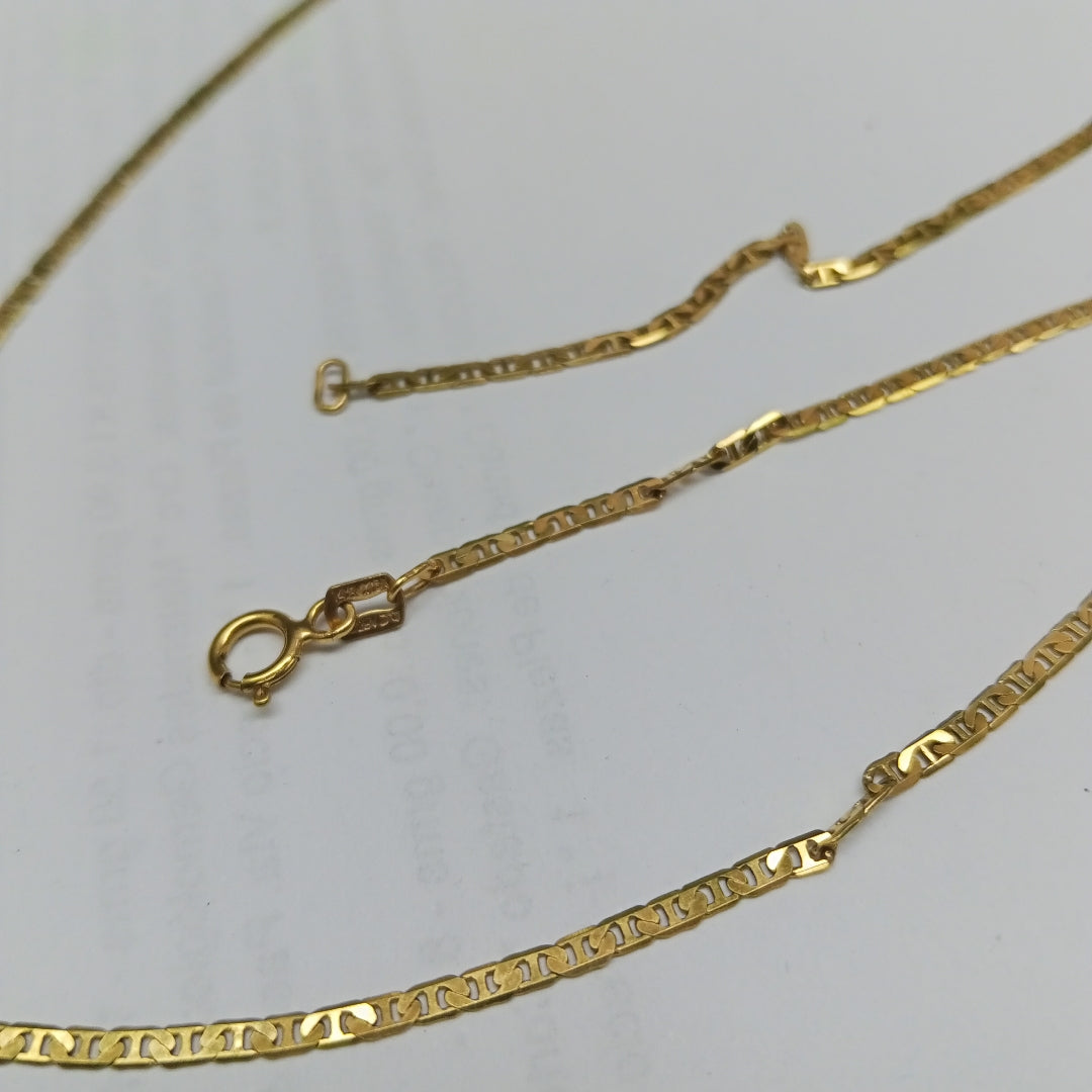CADENA ORO 14 K 3.4 GRMS (SEMINUEVO)
