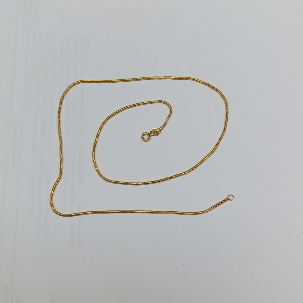CADENA ORO 14 K 3.5 GRMS (SEMINUEVO)
