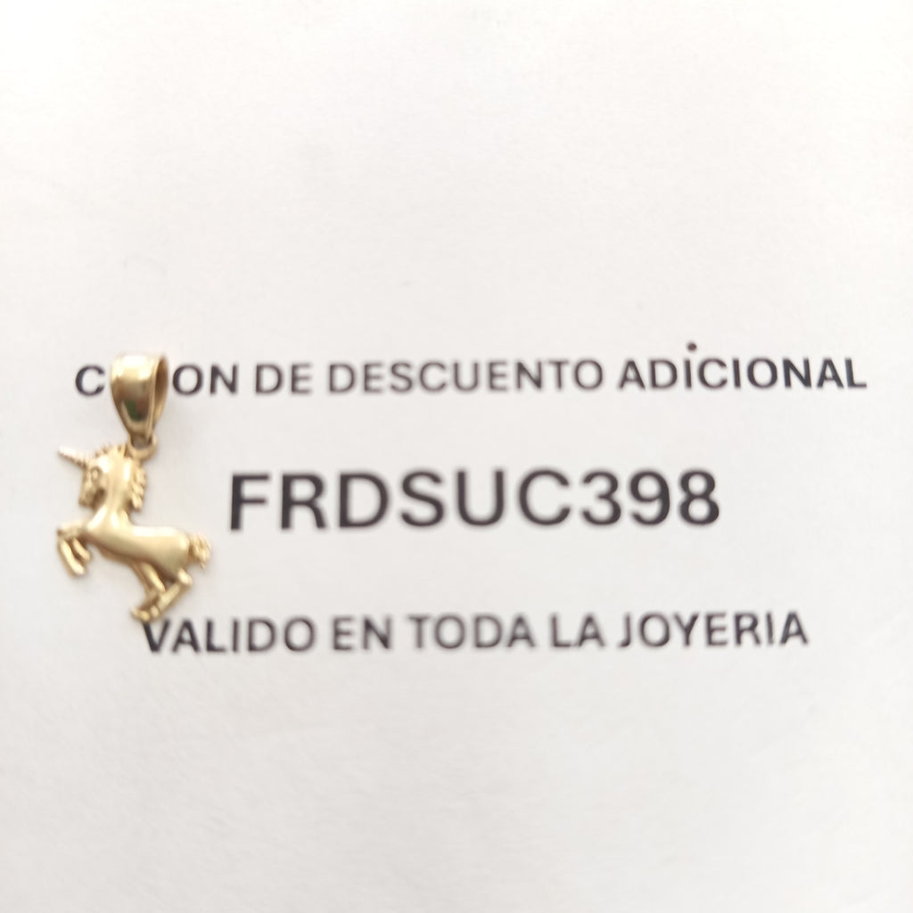 DIJE ORO 14 K 0.9 GRMS (SEMINUEVO)