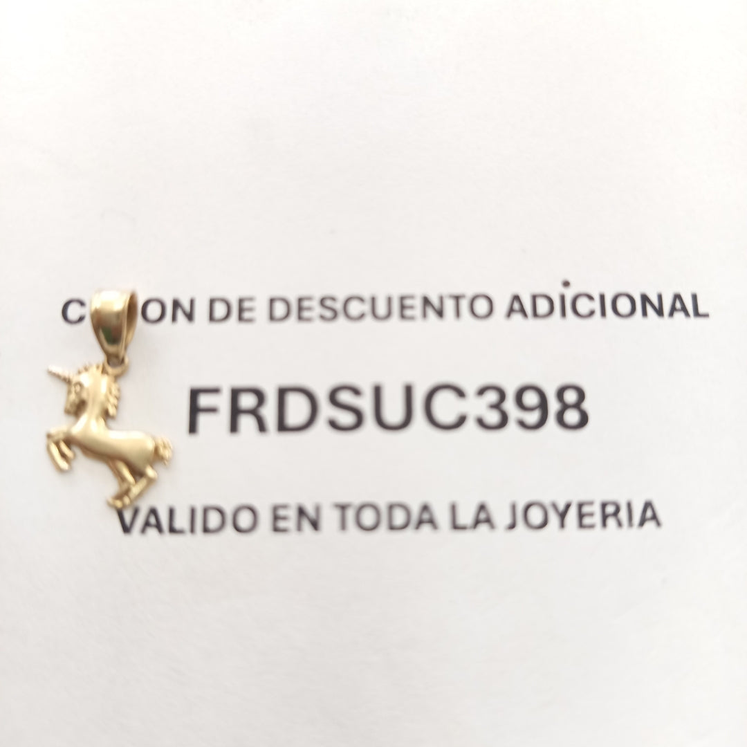 DIJE ORO 14 K 0.9 GRMS (SEMINUEVO)