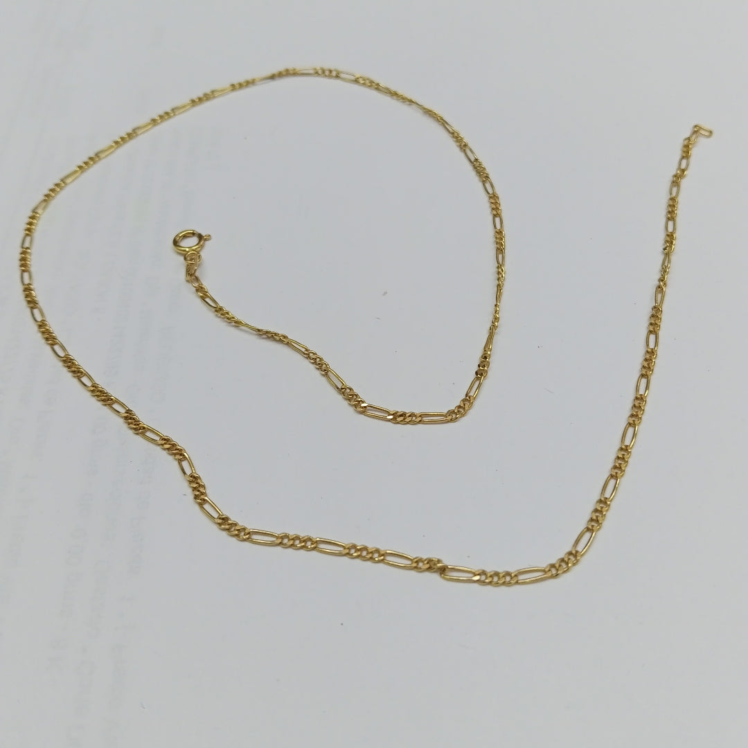 CADENA ORO 14 K 3.4 GRMS (SEMINUEVO)
