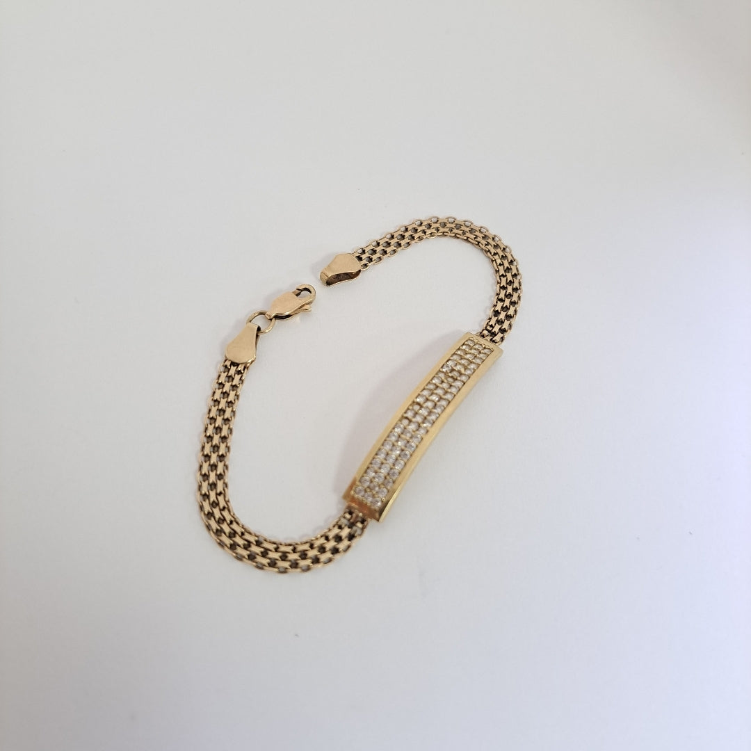 ESCLAVA ORO 10 K 5.8 GRMS (SEMINUEVO)