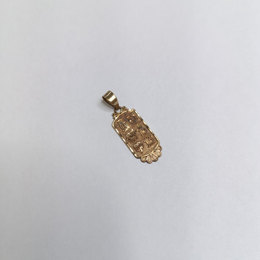 DIJE ORO 14 K 1.2 GRMS (SEMINUEVO)
