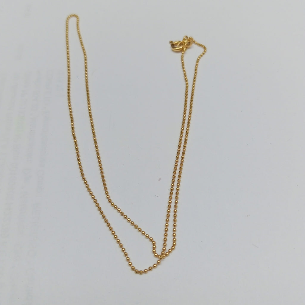 CADENA ORO 18 K 1.8 GRMS (SEMINUEVO)