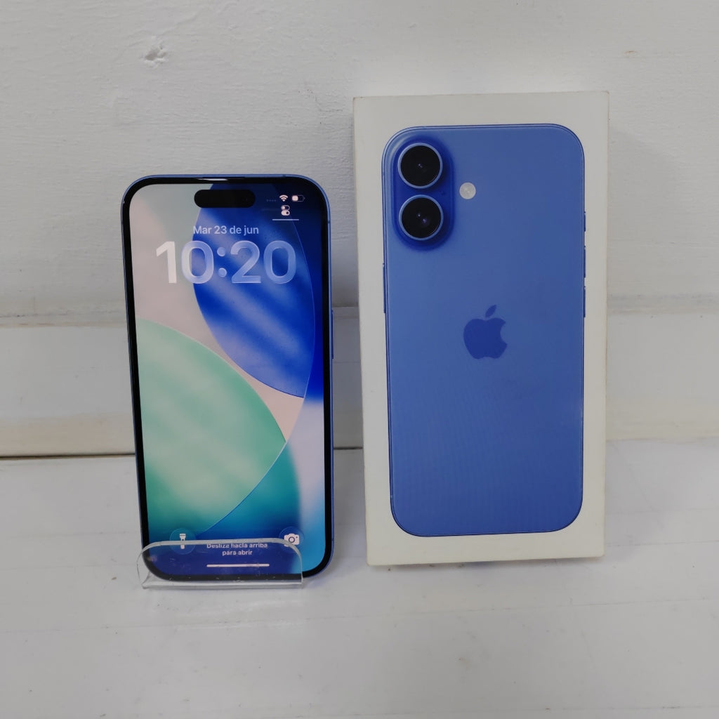 CELULAR APPLE IPHONE 16 A3286 (2024) 128 GB 8 GB RAM (SEMINUEVO)