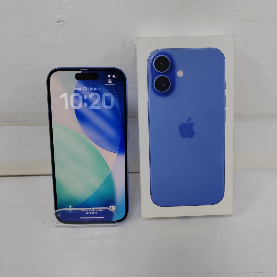CELULAR APPLE IPHONE 16 A3286 (2024) 128 GB 8 GB RAM (SEMINUEVO)