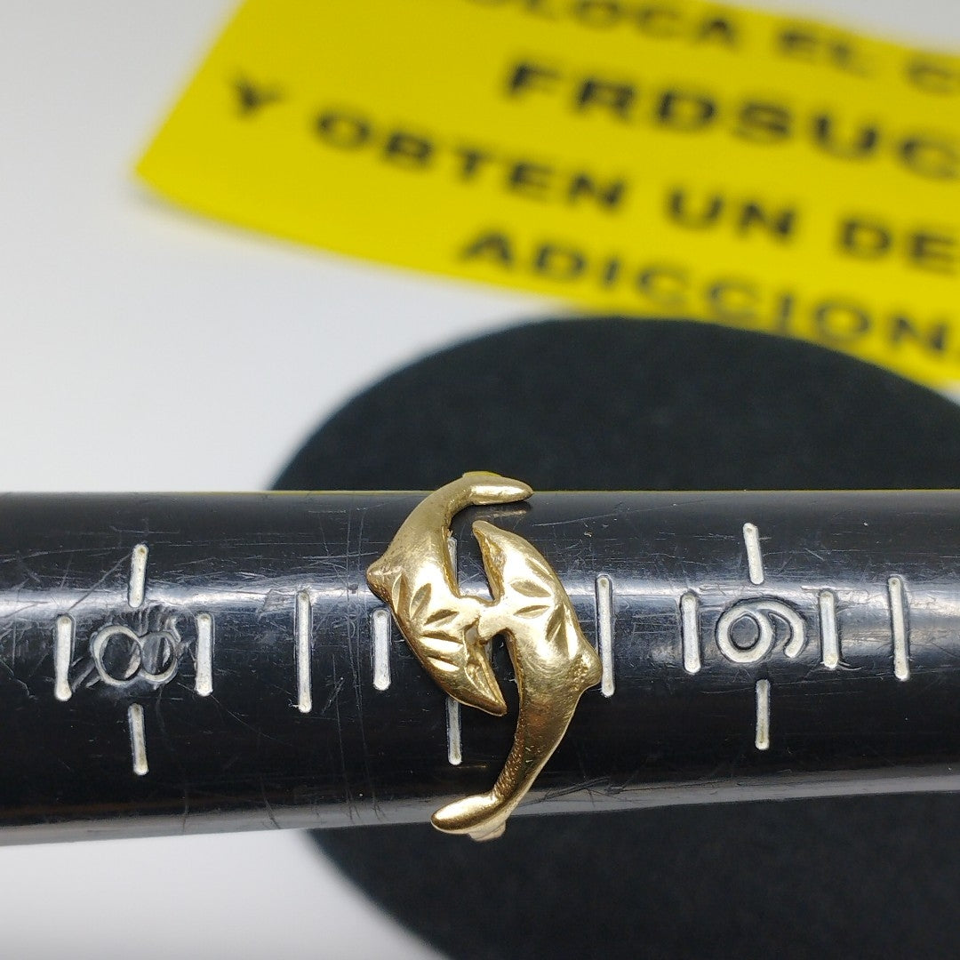 ANILLO ORO 10 K 1,60 GRMS (SEMINUEVO)
