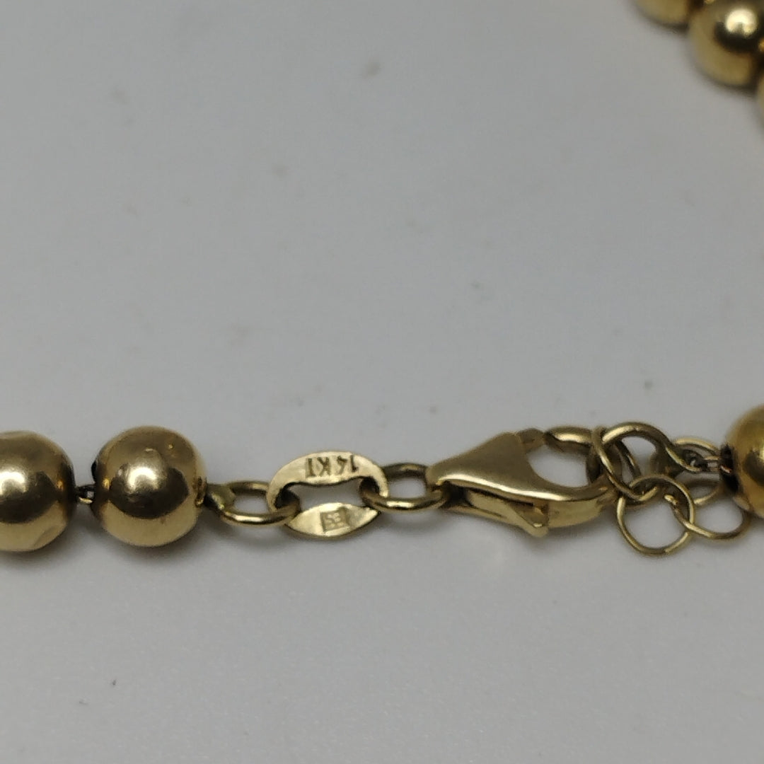 PULSERA ORO 14 K 3.4 GRMS (SEMINUEVO)