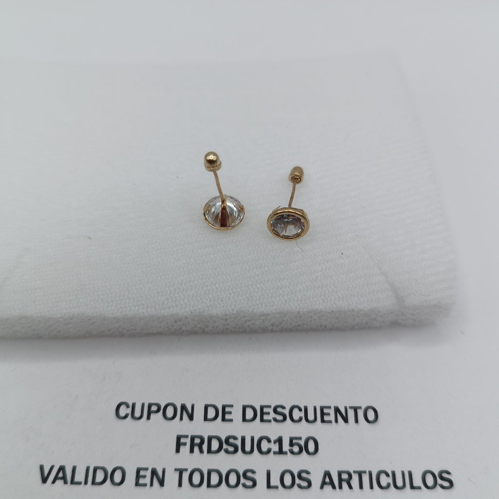 BROQUELES PAR ORO 10 K 0,80 GRMS (SEMINUEVO)