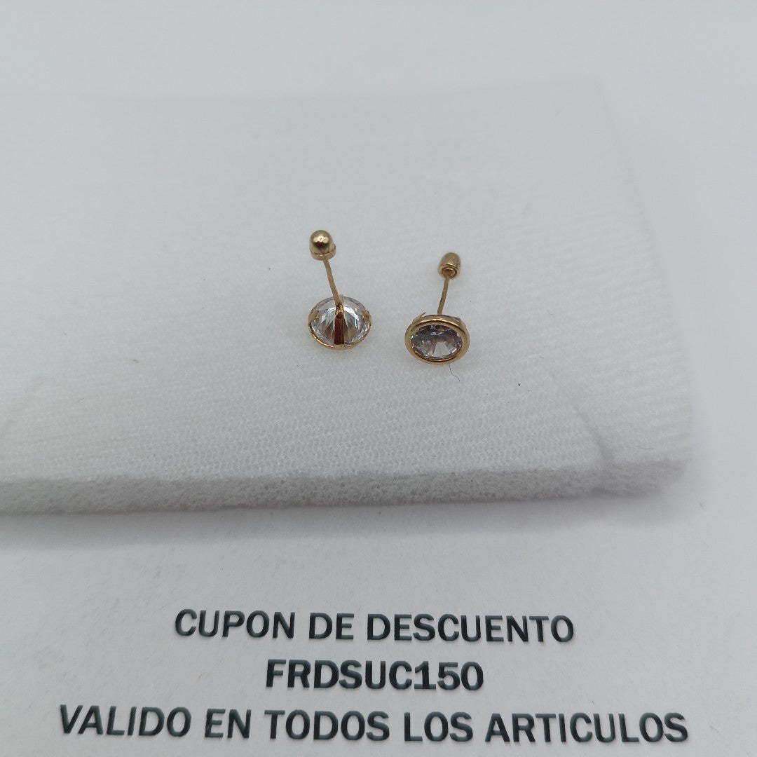 BROQUELES PAR ORO 10 K 0,80 GRMS (SEMINUEVO)