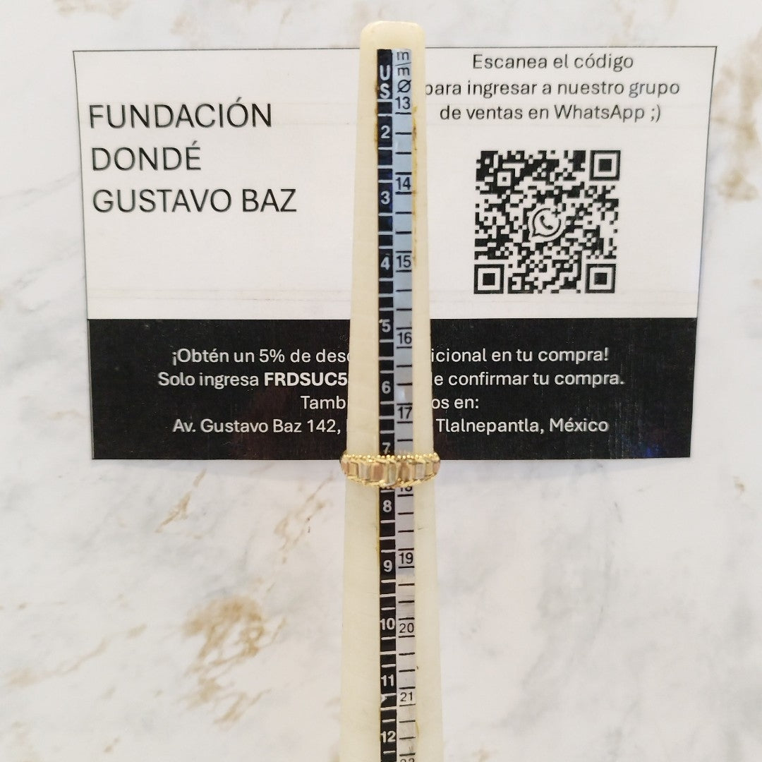 ANILLITO ORO 14 K 3.4 GRMS (SEMINUEVO)