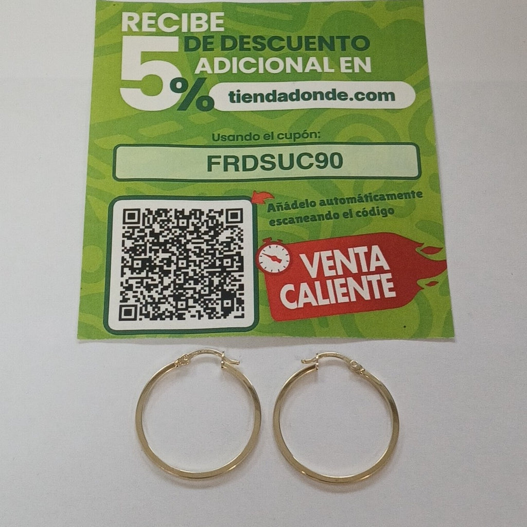 ARRACADAS ORO 14K 2.1 (NUEVO)