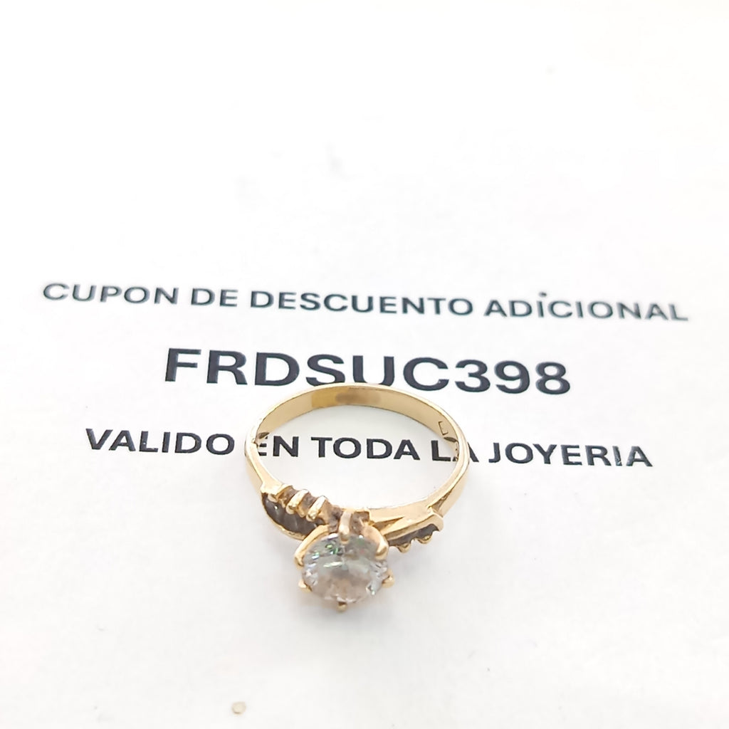 SOLITARIO ORO 14 K 3,00 GRMS (SEMINUEVO)