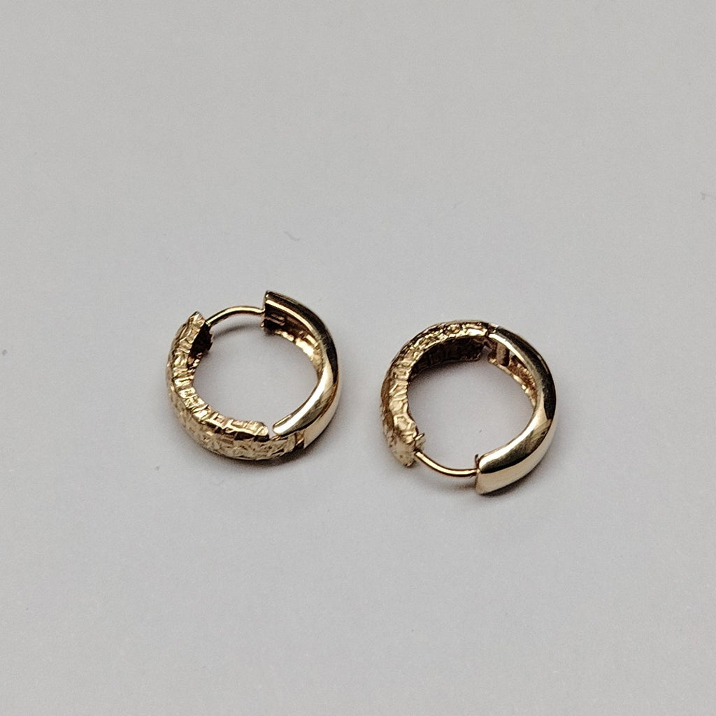 ARETES PAR ORO 14 K 2,10 GRMS (SEMINUEVO)