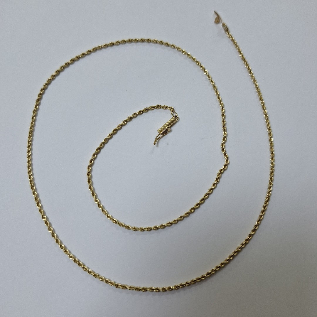 CADENA ORO 14 K 4.8 GRMS (SEMINUEVO)