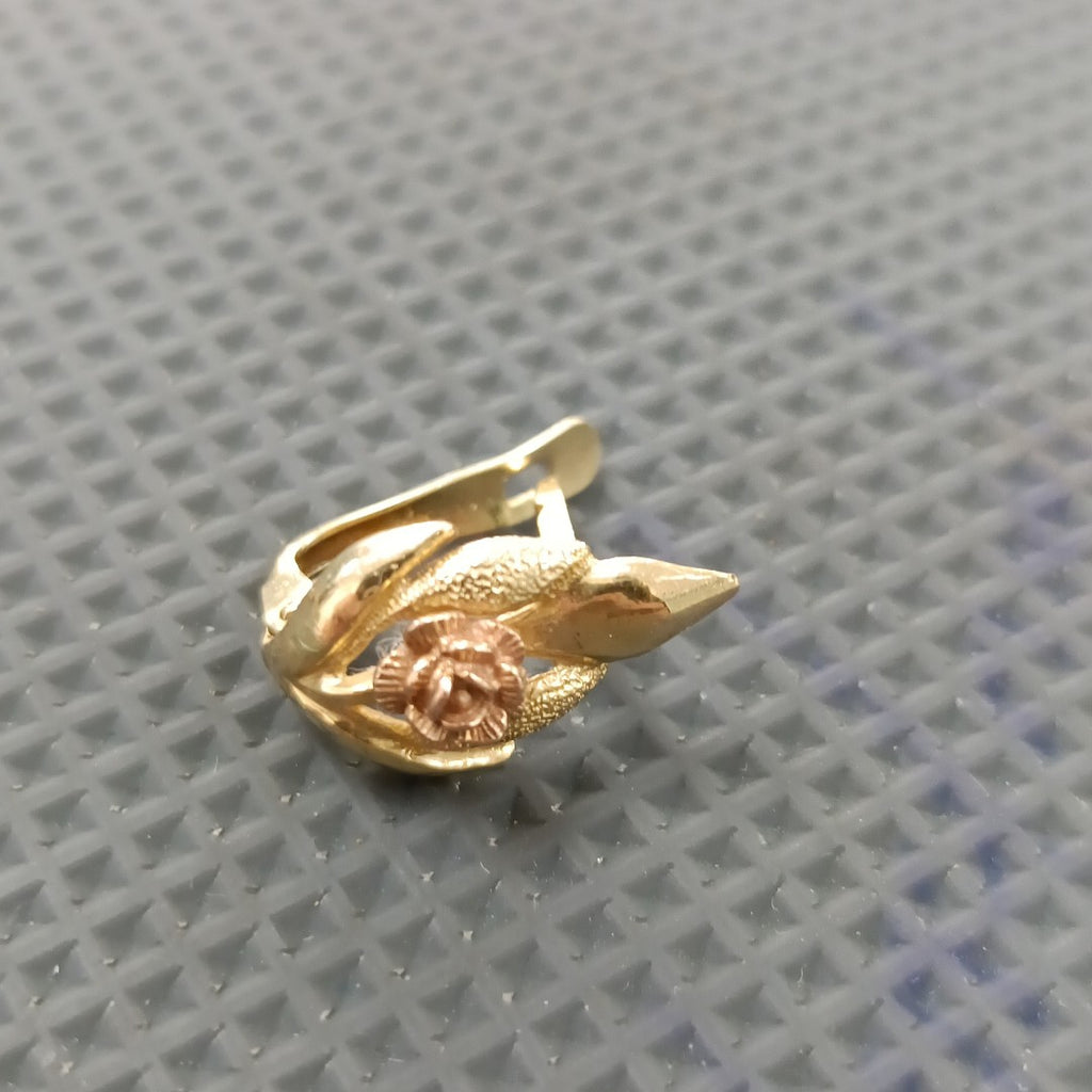 ARETES PAR ORO 14 K 4,00 GRMS (SEMINUEVO)