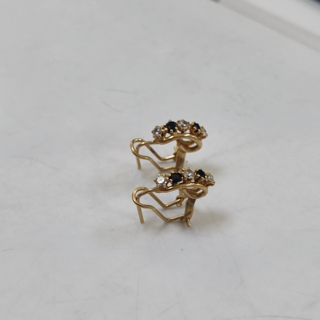 ARETES PAR ORO 8 K 2.4 GRMS (SEMINUEVO)