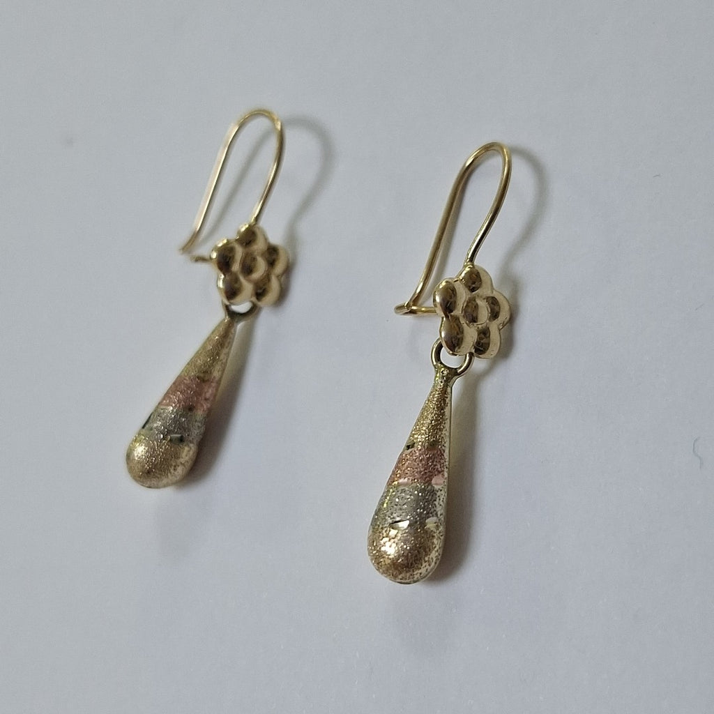 ARETES PAR ORO 10 K 1.6 GRMS (SEMINUEVO)