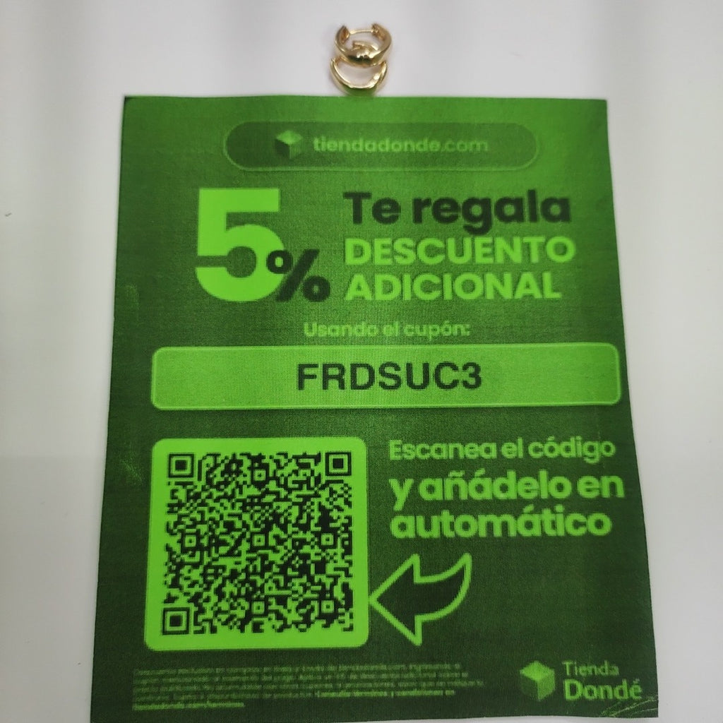 HUGGIES ORO 14K 1.1 (NUEVO)