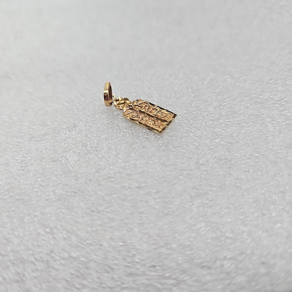 DIJE ORO 14 K 1.3 GRMS (SEMINUEVO)