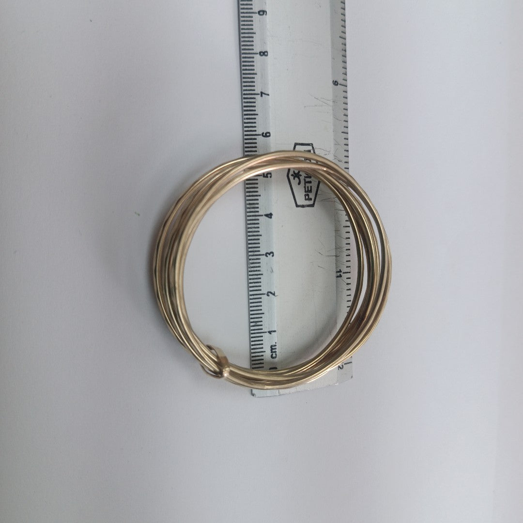 SEMANARIO DE PULSERAS ORO 10 K 15,20 GRMS (SEMINUEVO)