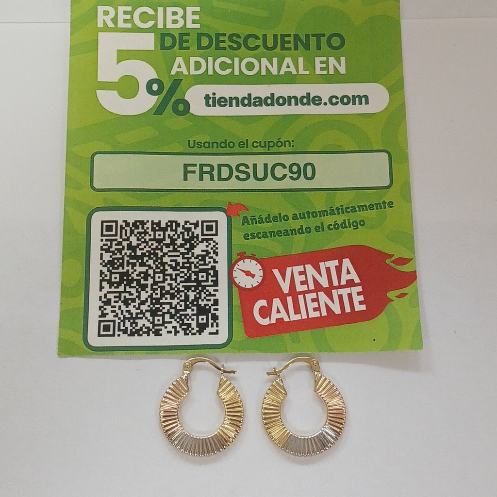 ARRACADAS ORO 14K 1.9 (NUEVO)