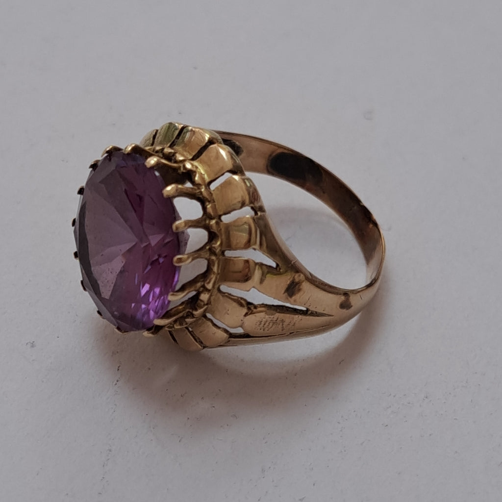 ANILLO ORO 10 K 5,90 GRMS (SEMINUEVO)