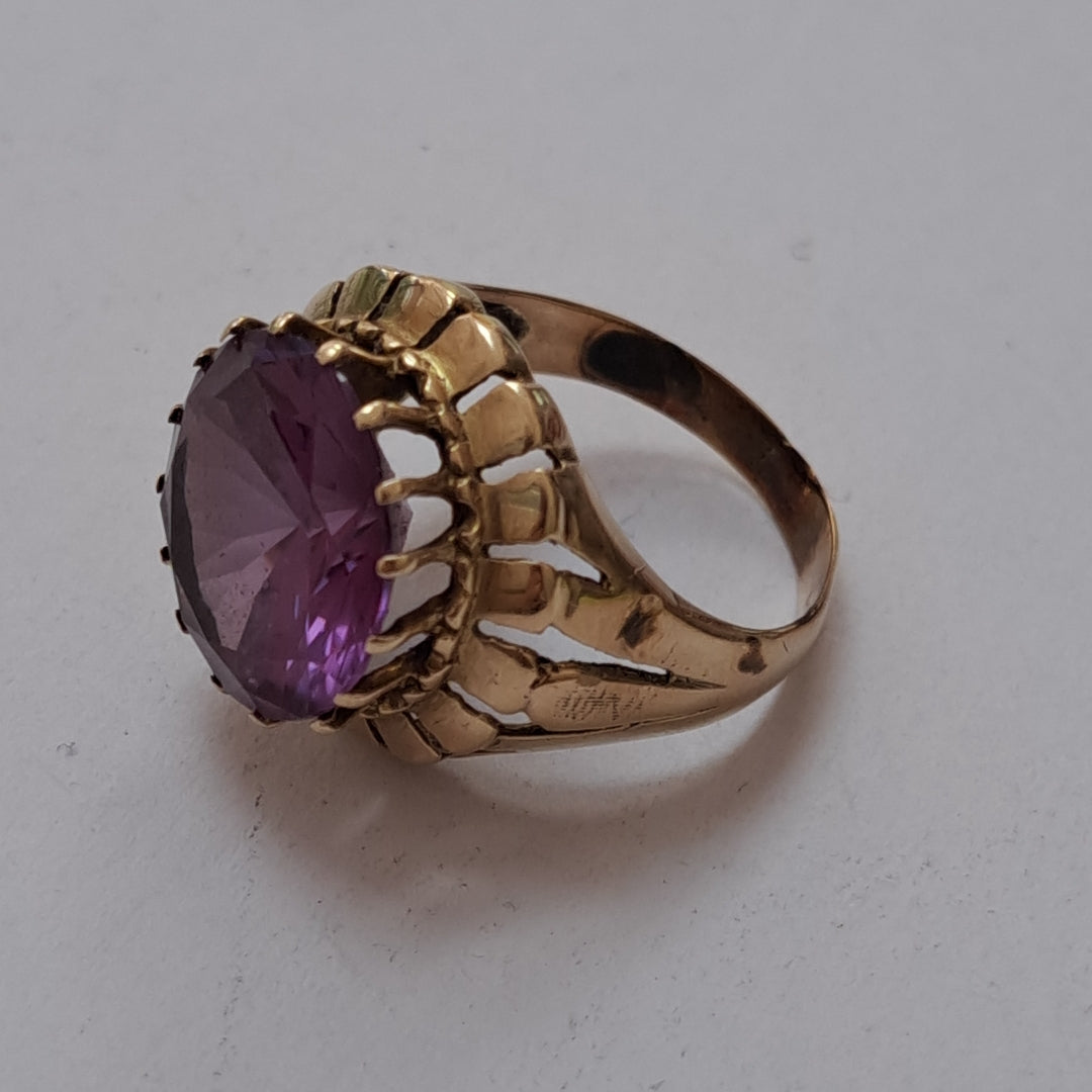 ANILLO ORO 10 K 5,90 GRMS (SEMINUEVO)