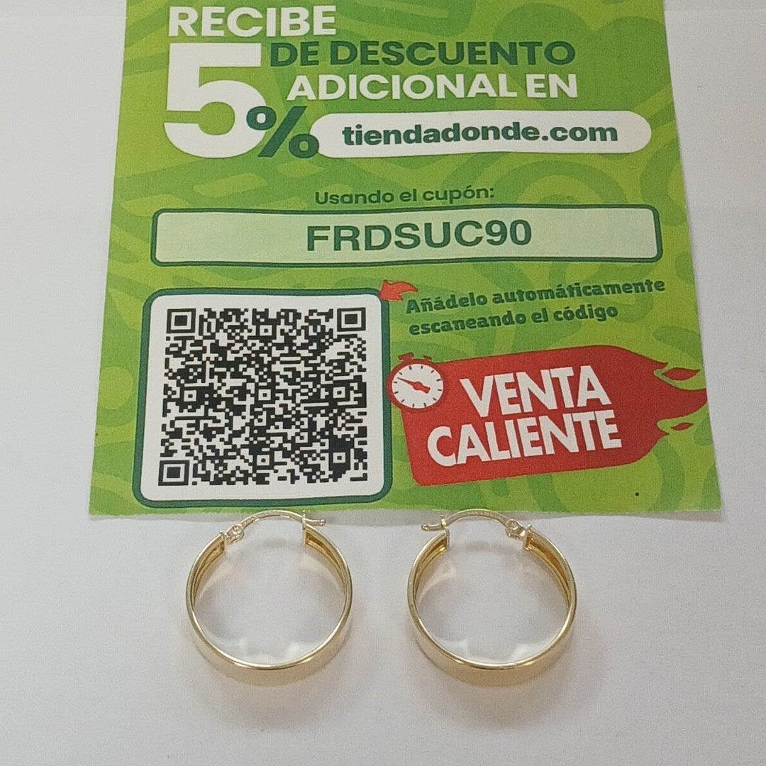 ARRACADAS ORO 14K 2.4 (NUEVO)