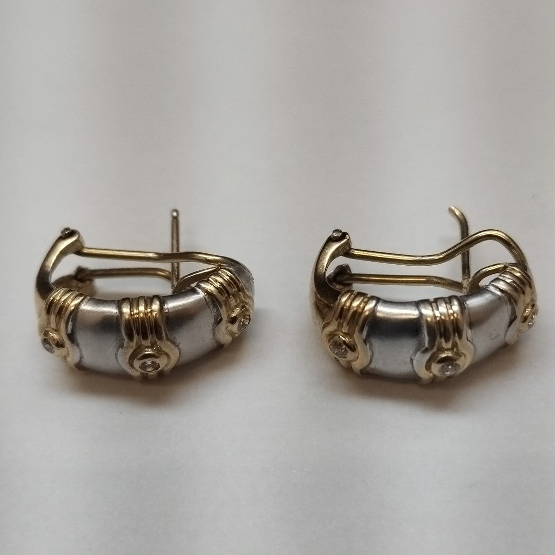 ARETES PAR ORO 14 K 6.8 GRMS (SEMINUEVO)