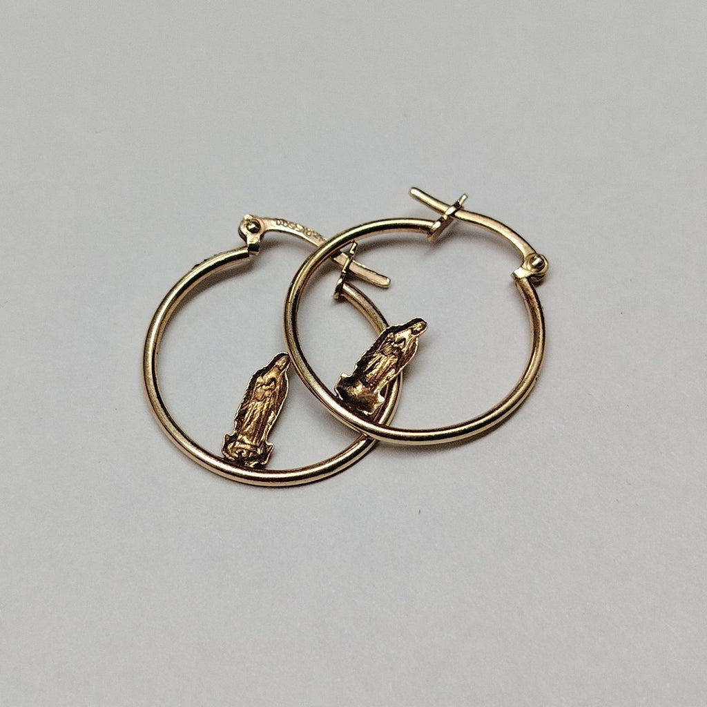 ARRACADAS PAR ORO 10 K 1.5 GRMS (SEMINUEVO)