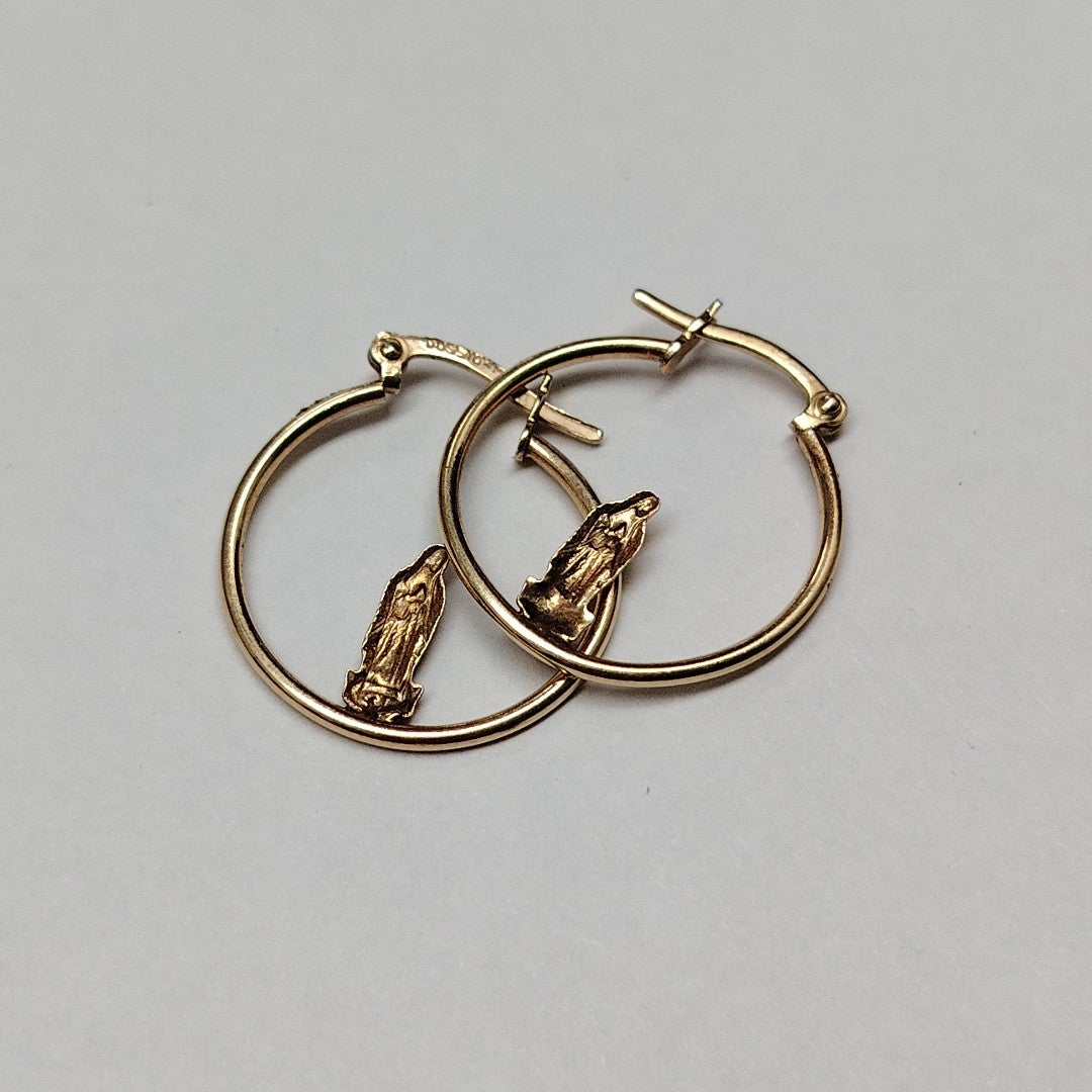ARRACADAS PAR ORO 10 K 1.5 GRMS (SEMINUEVO)