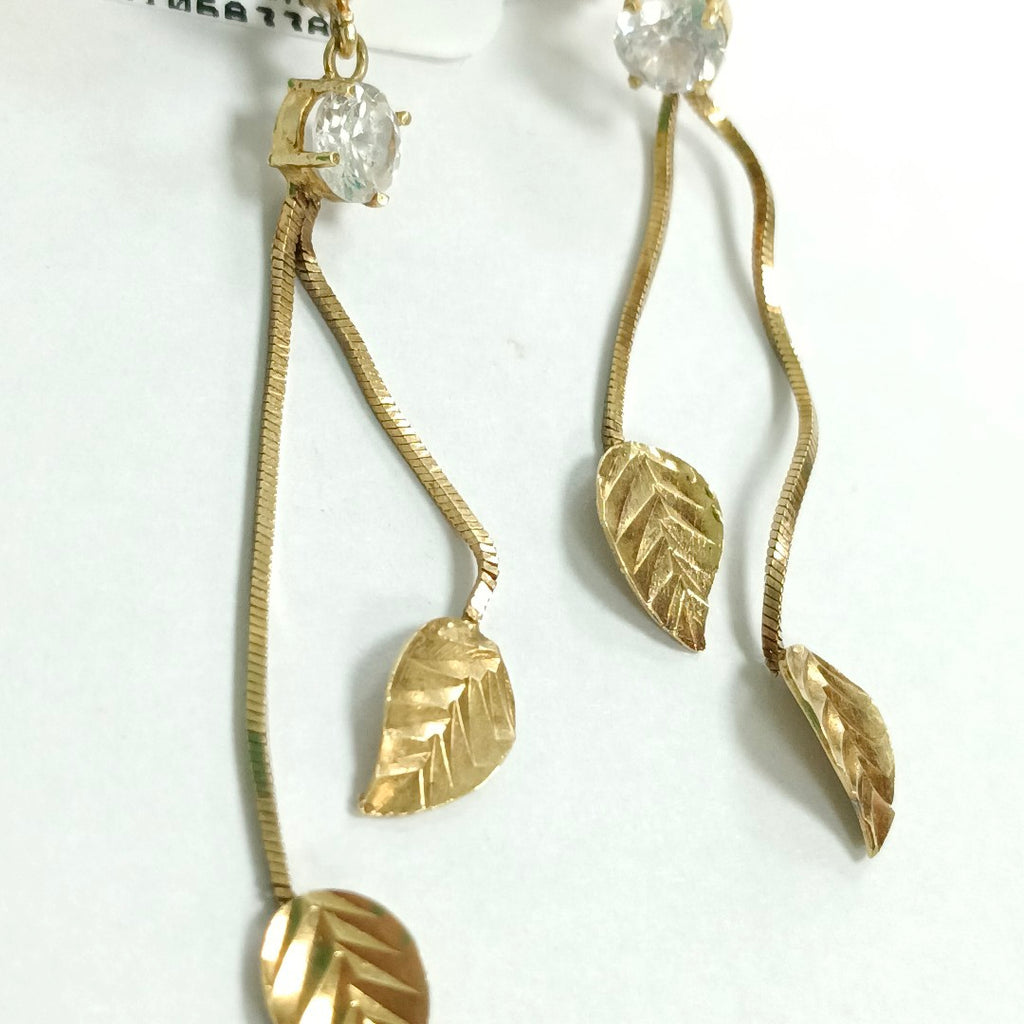 ARETES PAR ORO 14 K 3.2 GRMS (SEMINUEVO)