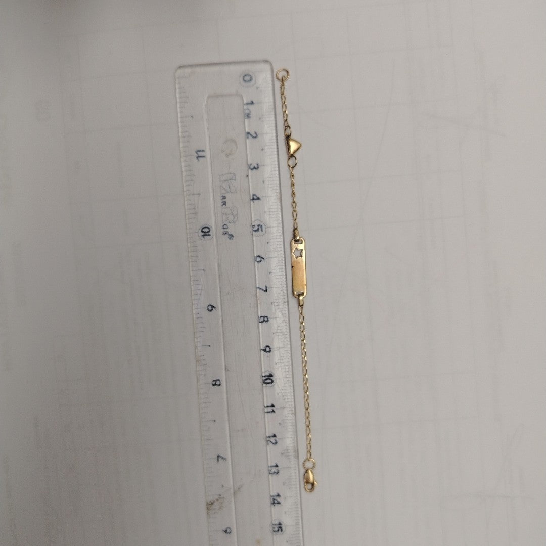 ESCLAVA ORO 14 K 2.2 GRMS (SEMINUEVO)
