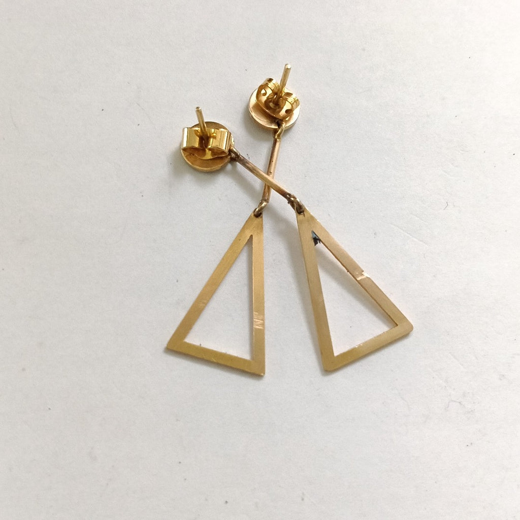 ARETES PAR ORO 14 K 4,70 GRMS (SEMINUEVO)
