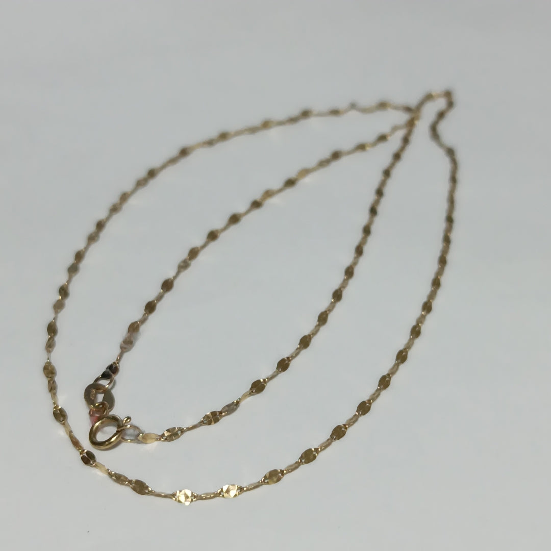 CADENA ORO 10 K 0.9 GRMS (SEMINUEVO)