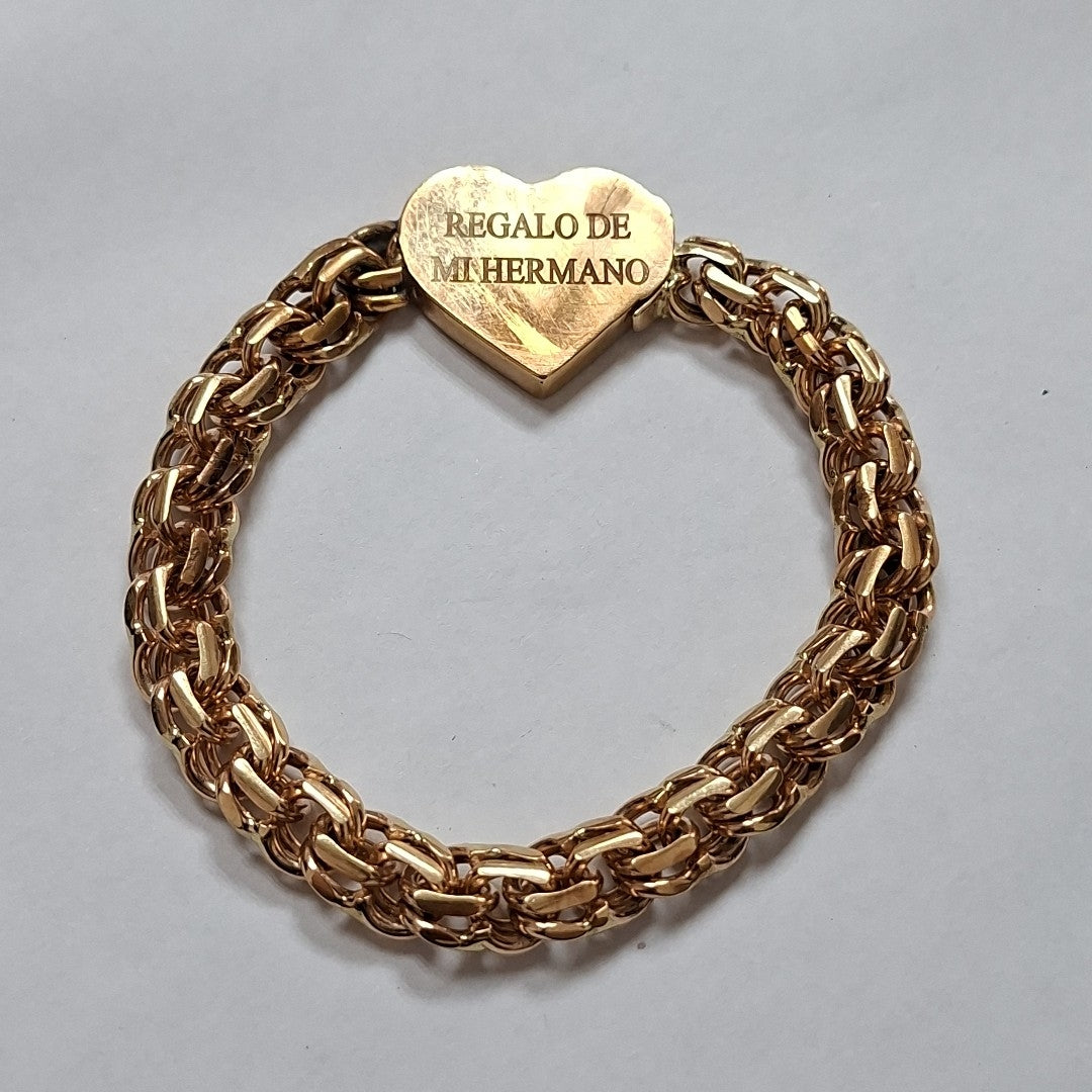PULSERA ORO 10 K 38.5 GRMS (SEMINUEVO)
